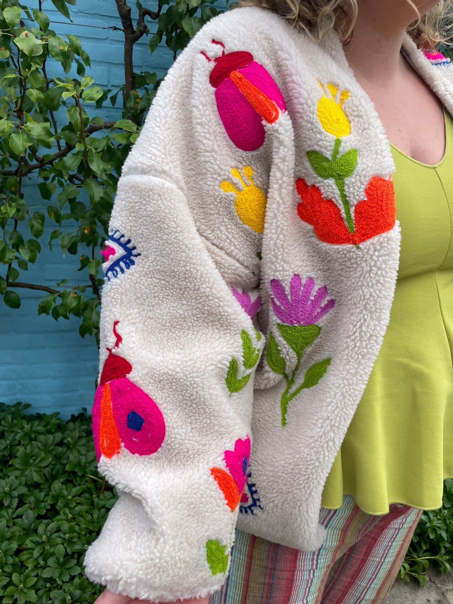 Veste Fleurie Bohème