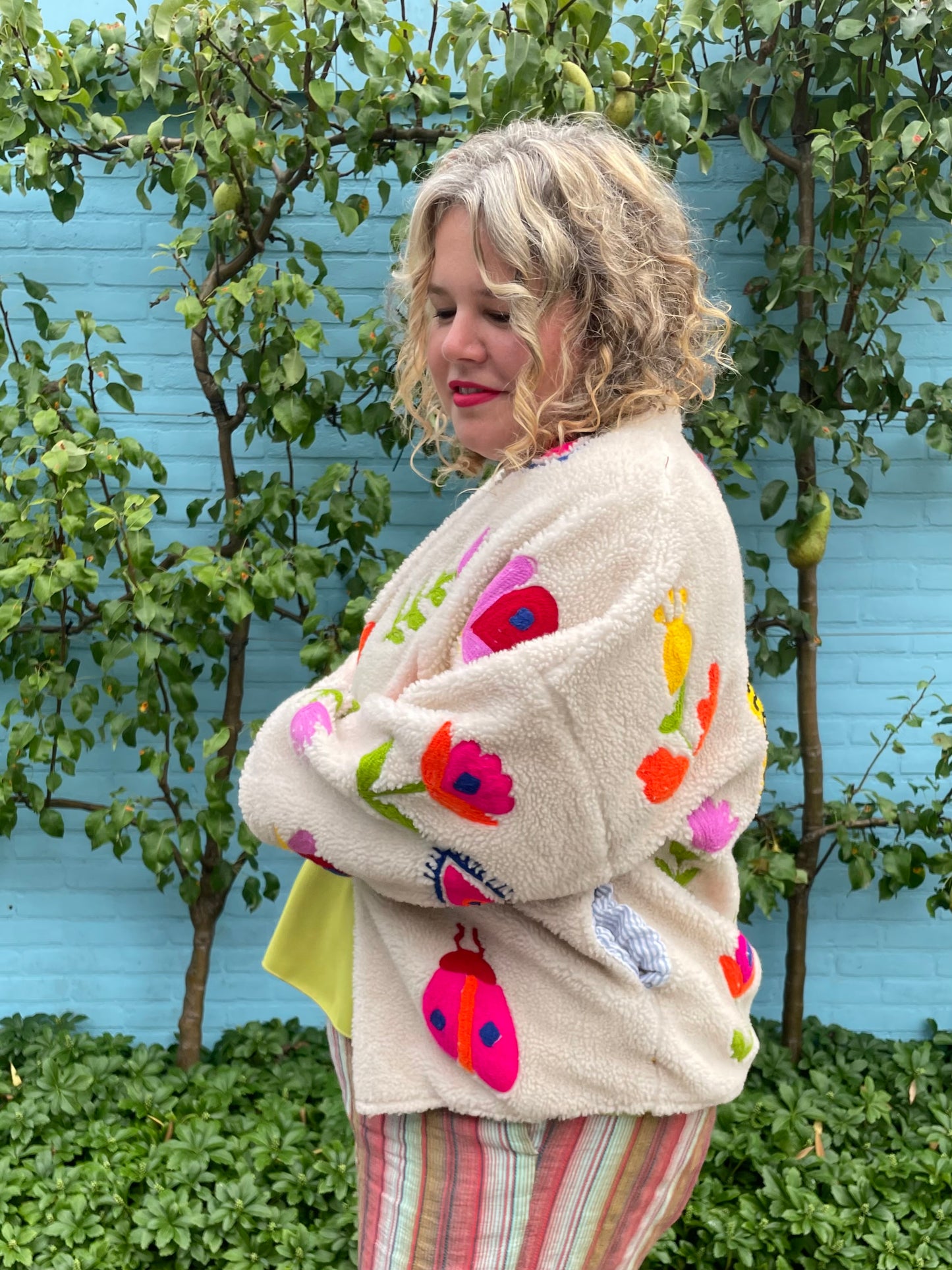 Veste Fleurie Bohème