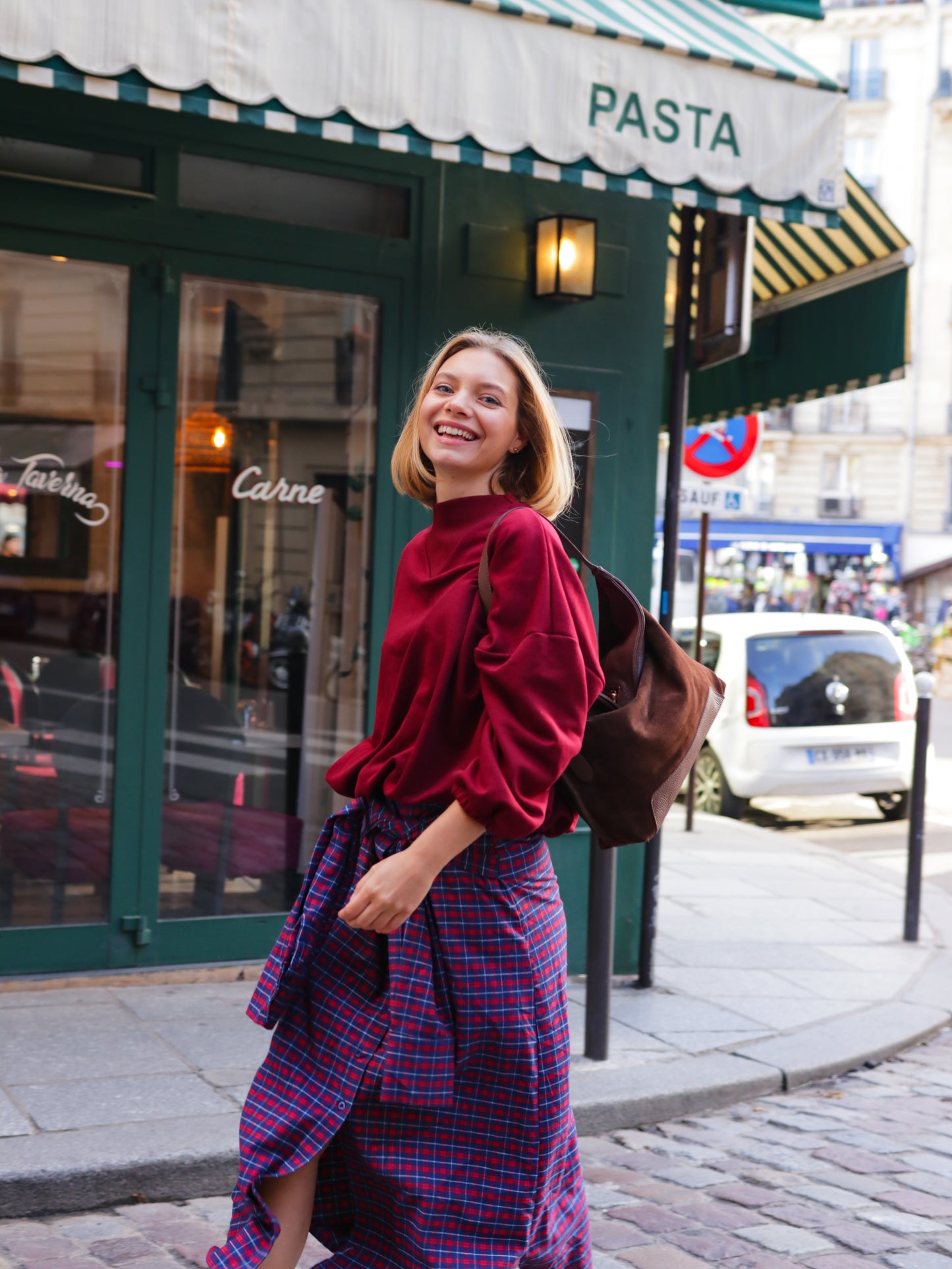 Sweat Bordeaux Oversize