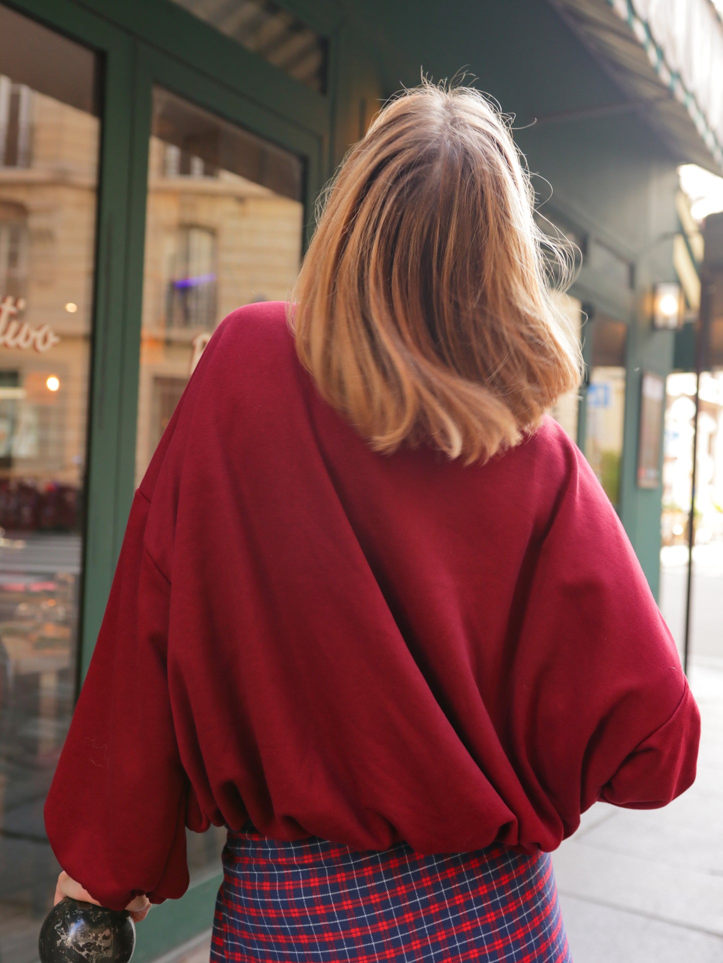 Sweat Bordeaux Oversize