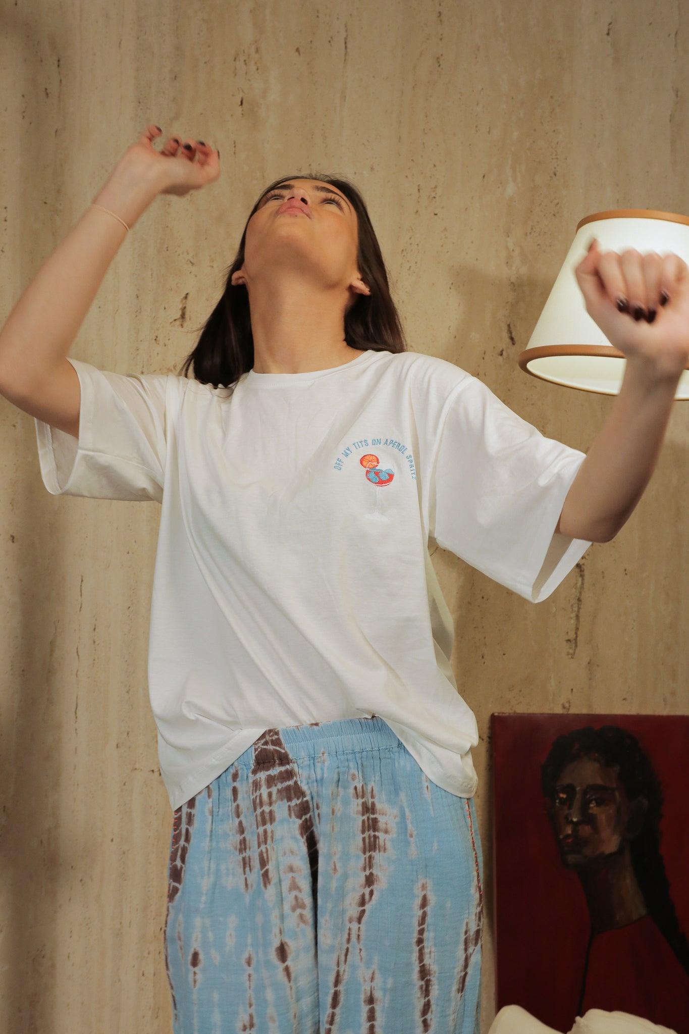 T-shirt Orange Fizz