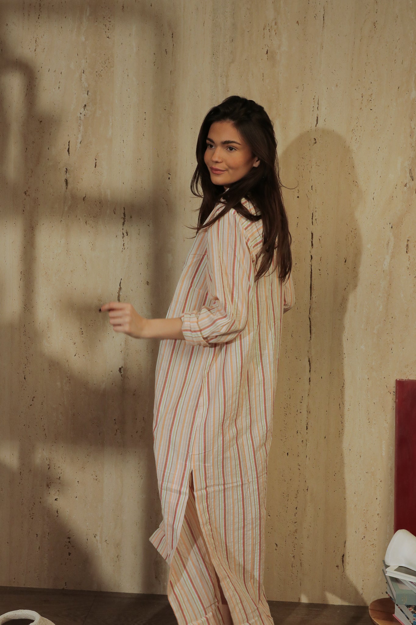 Robe Matin Maison Orange
