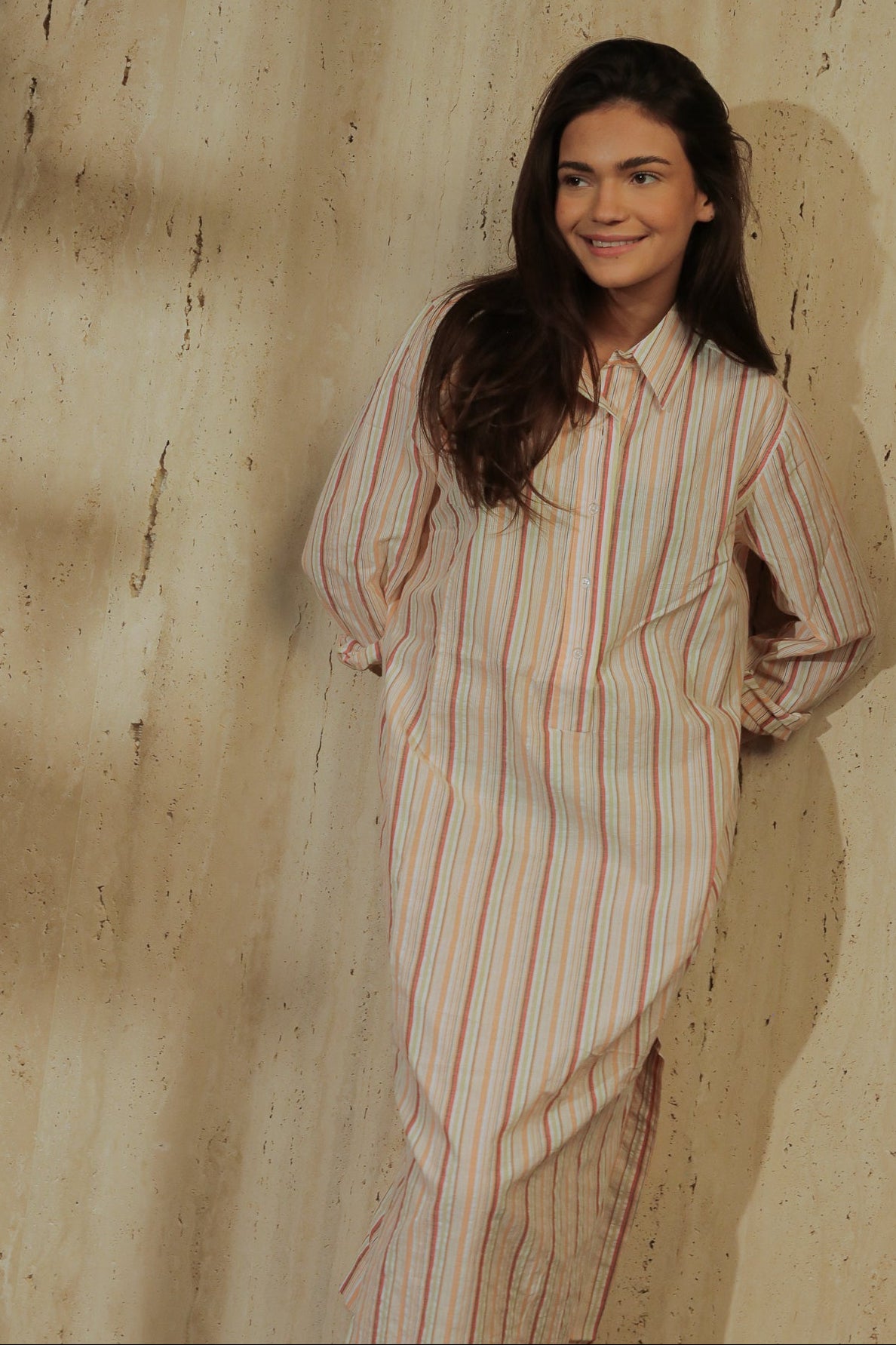 Robe Matin Maison Orange