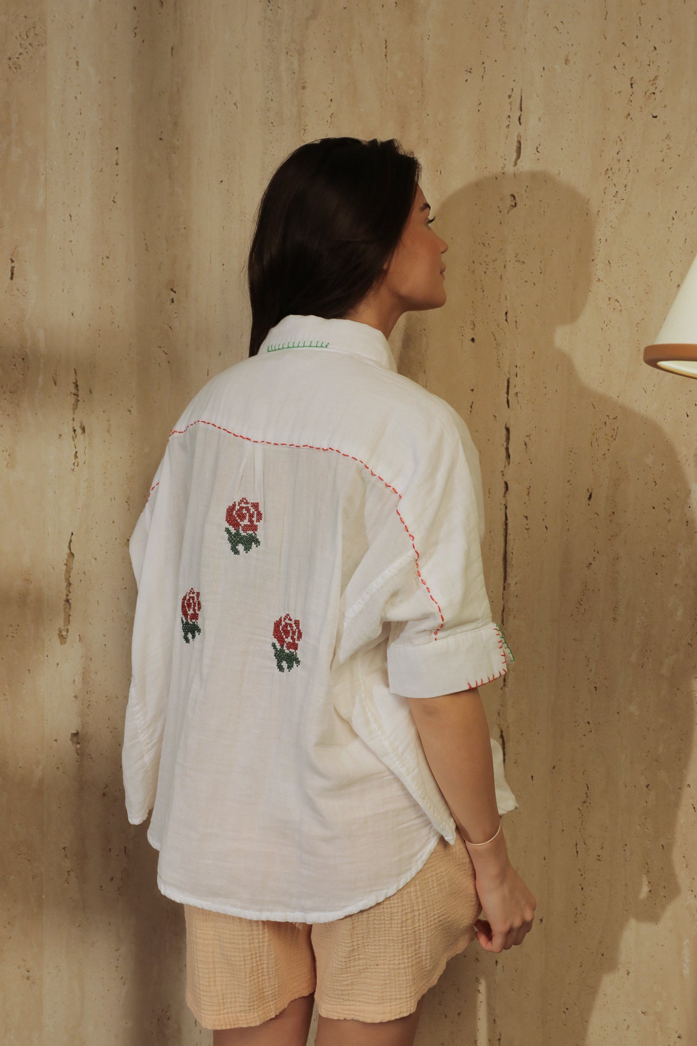 Chemise Rose des Îles