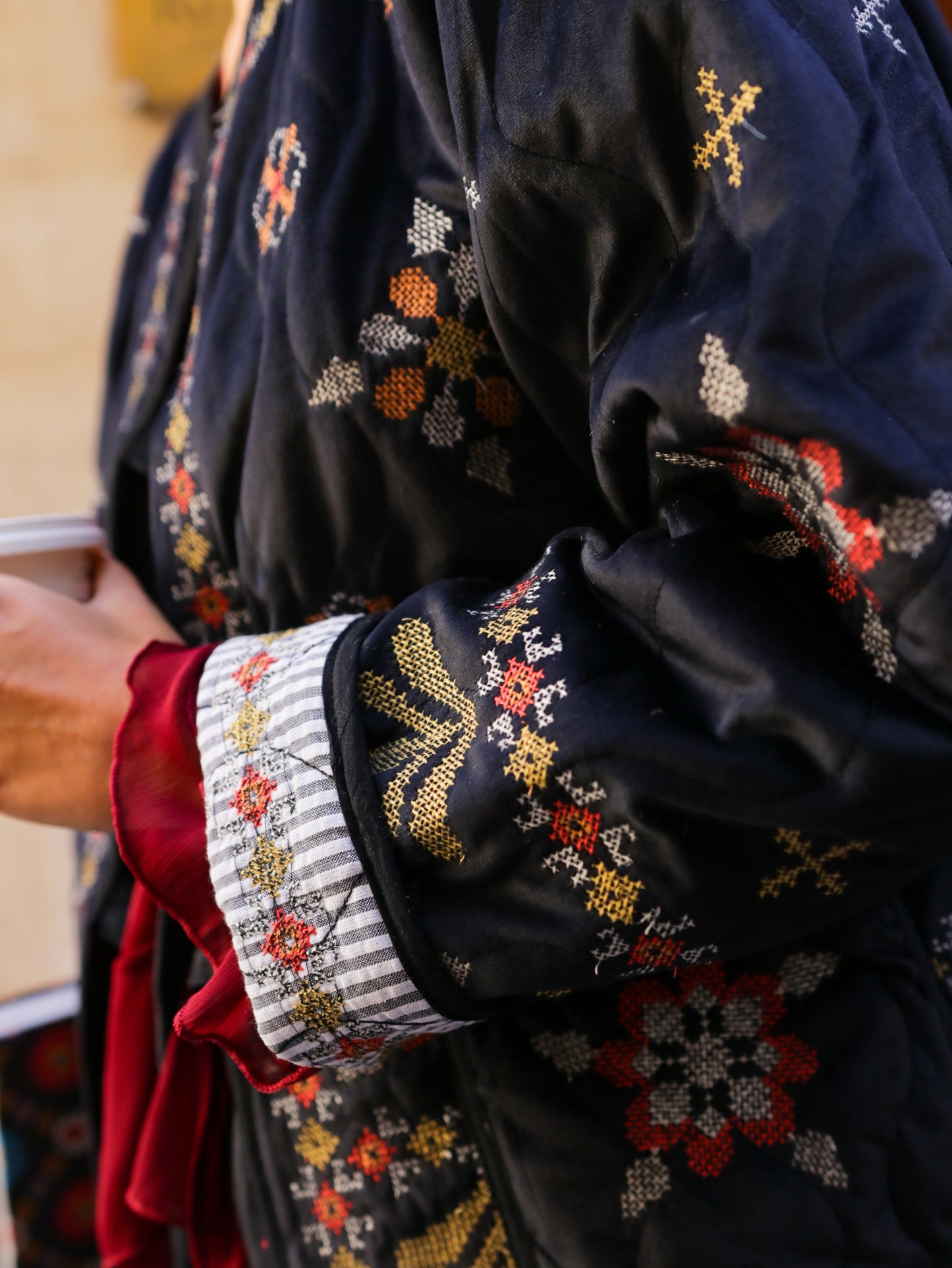 Veste Broderies Nomades