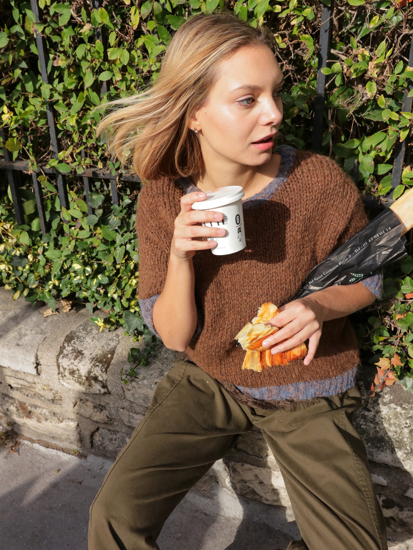 Pull court Café au Lait