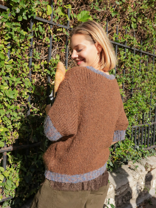 Pull court Café au Lait