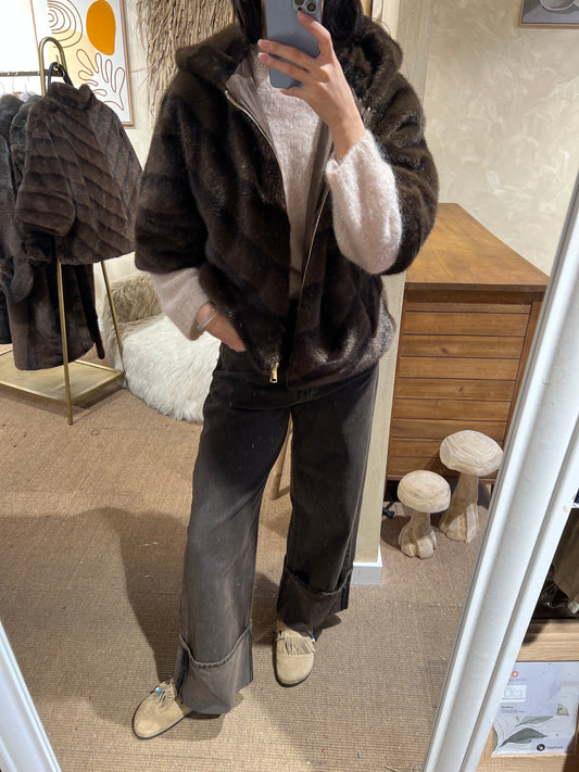 Veste en fausse fourrure "Urban Frost"