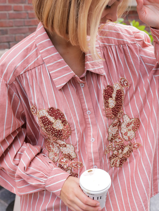 Chemise Fleur Bohème