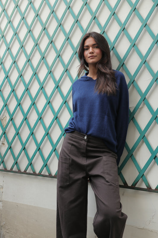 Pull en cachemire "Horizon"