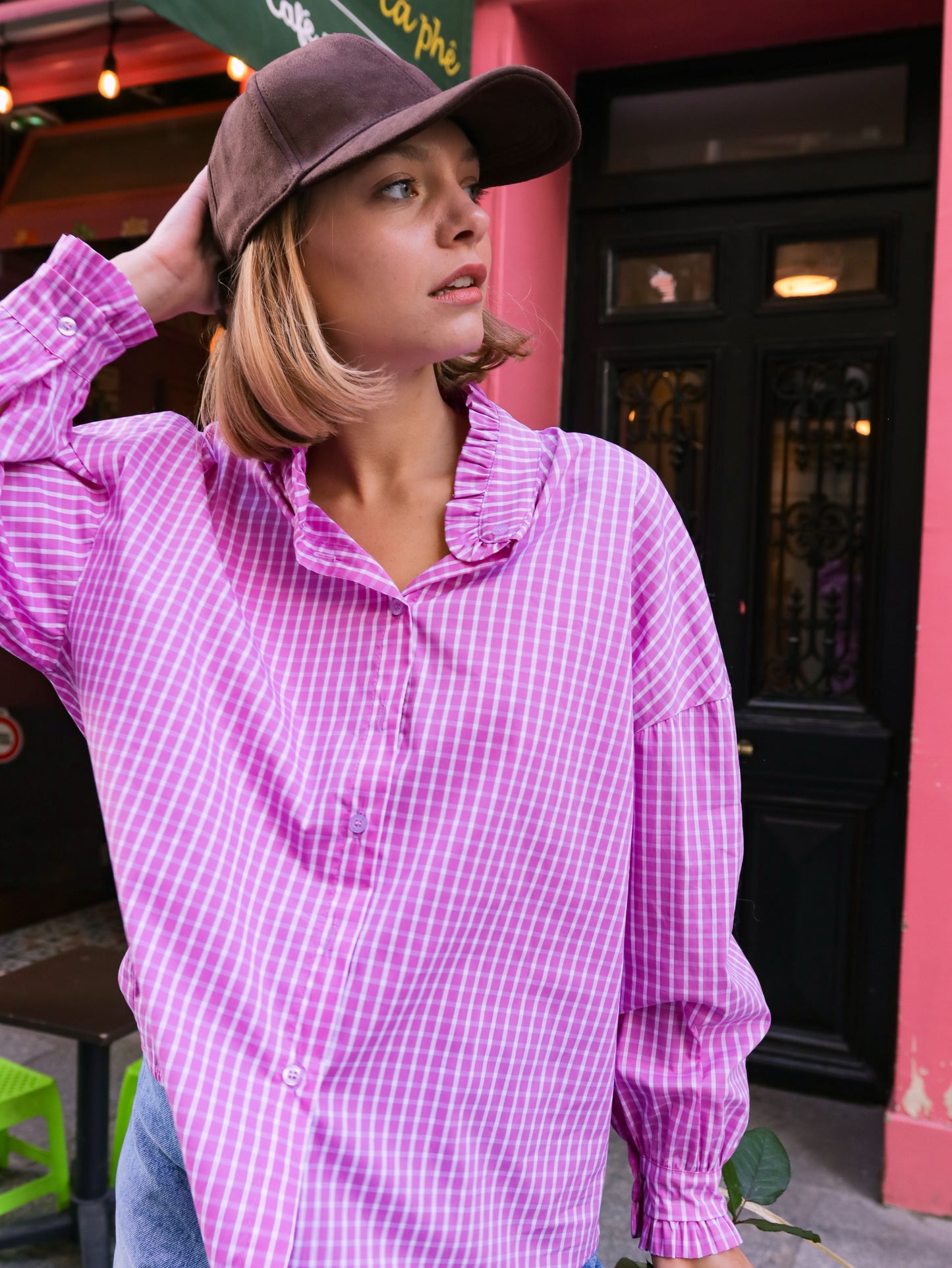 Chemise Vichy Romance