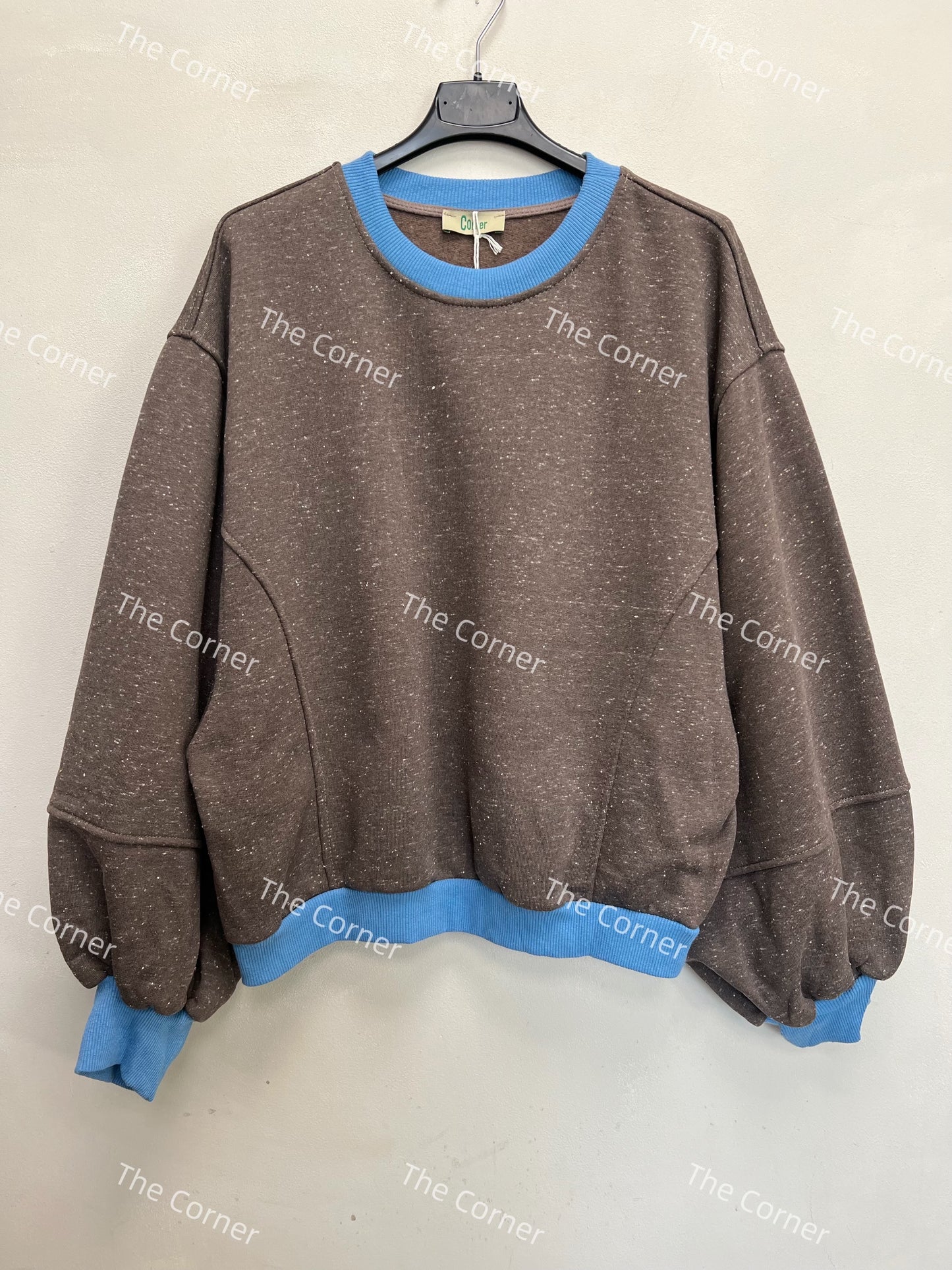 Sweat-shirt moucheté Cocoon Soft