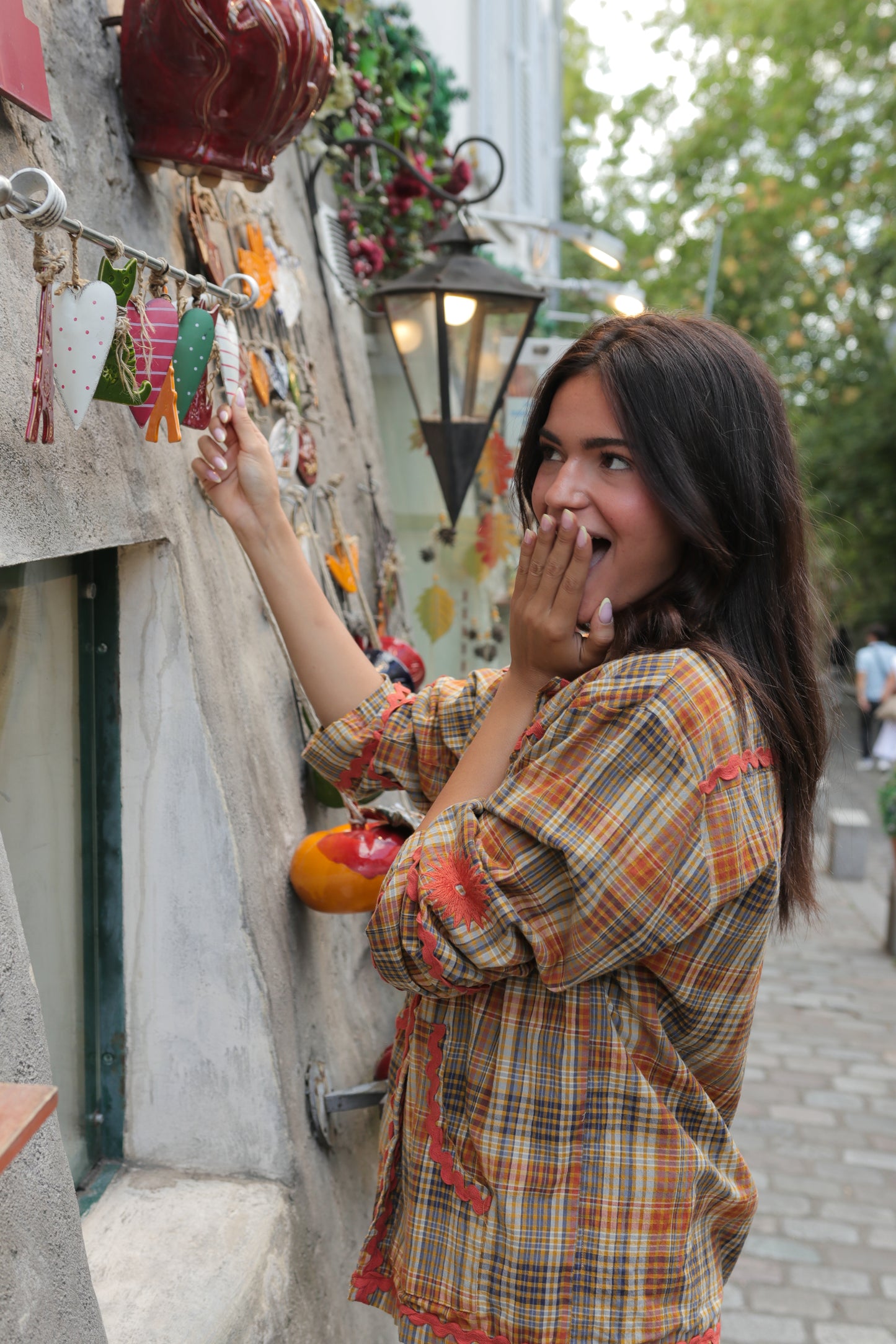 Blazer à carreaux "Rustic"