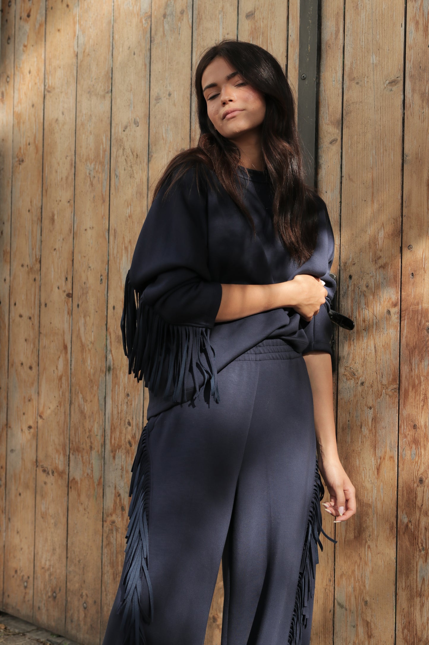 Sweatshirt à frange "Riviera"