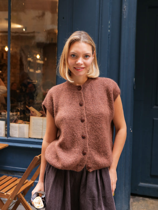 Gilet Moka Doux