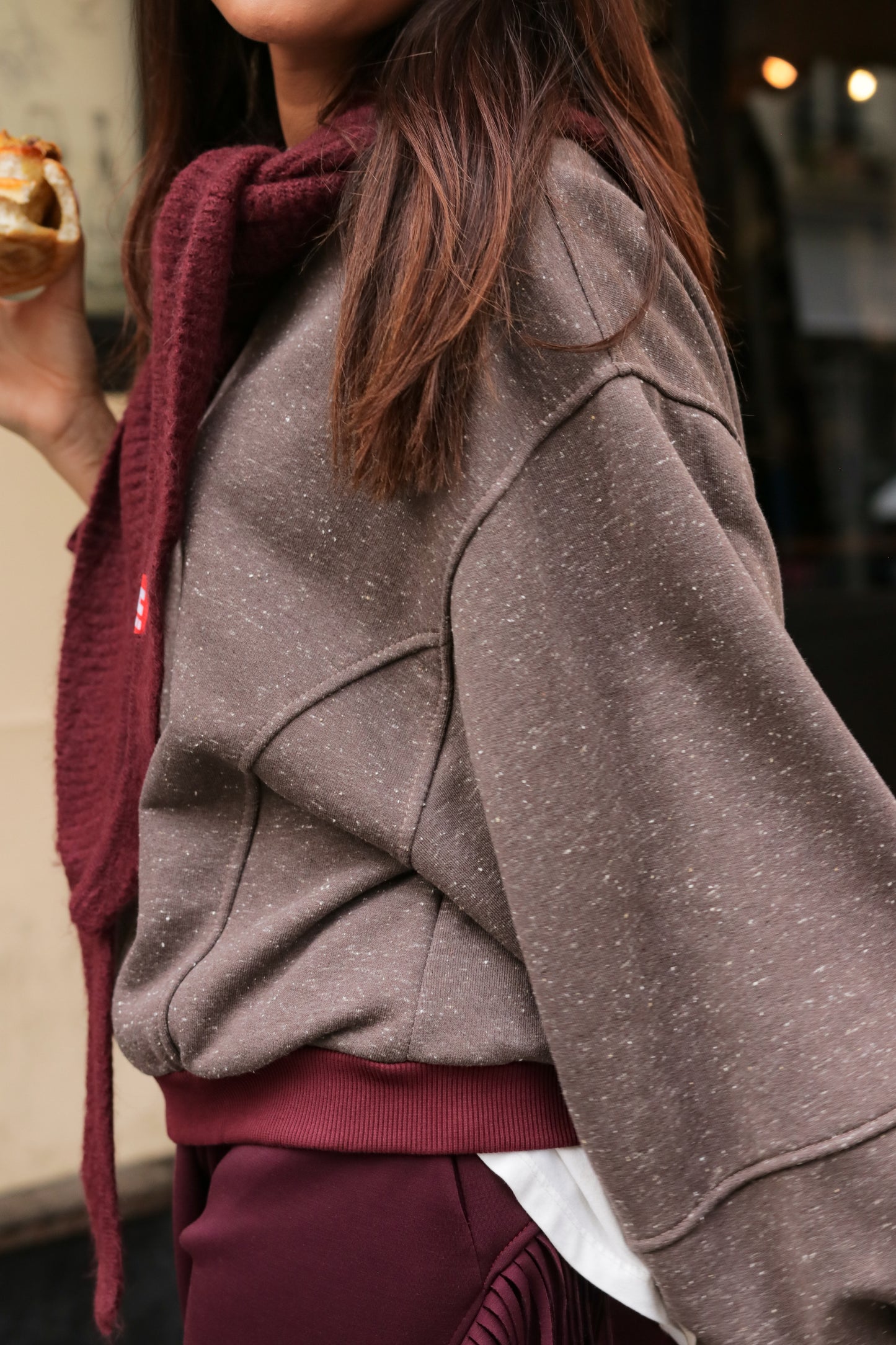 Sweat-shirt moucheté Cocoon Soft