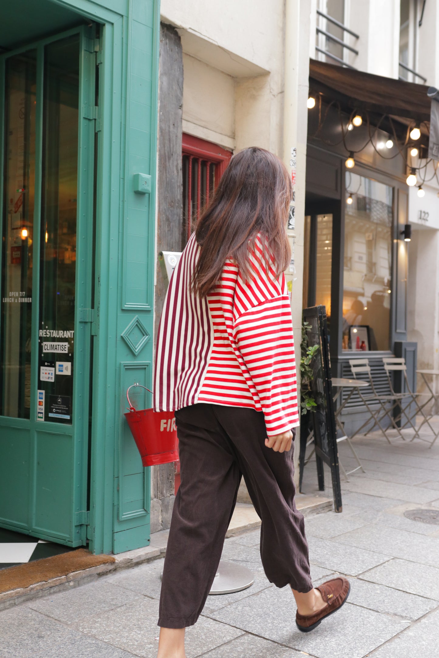 Pantalon Velours Café