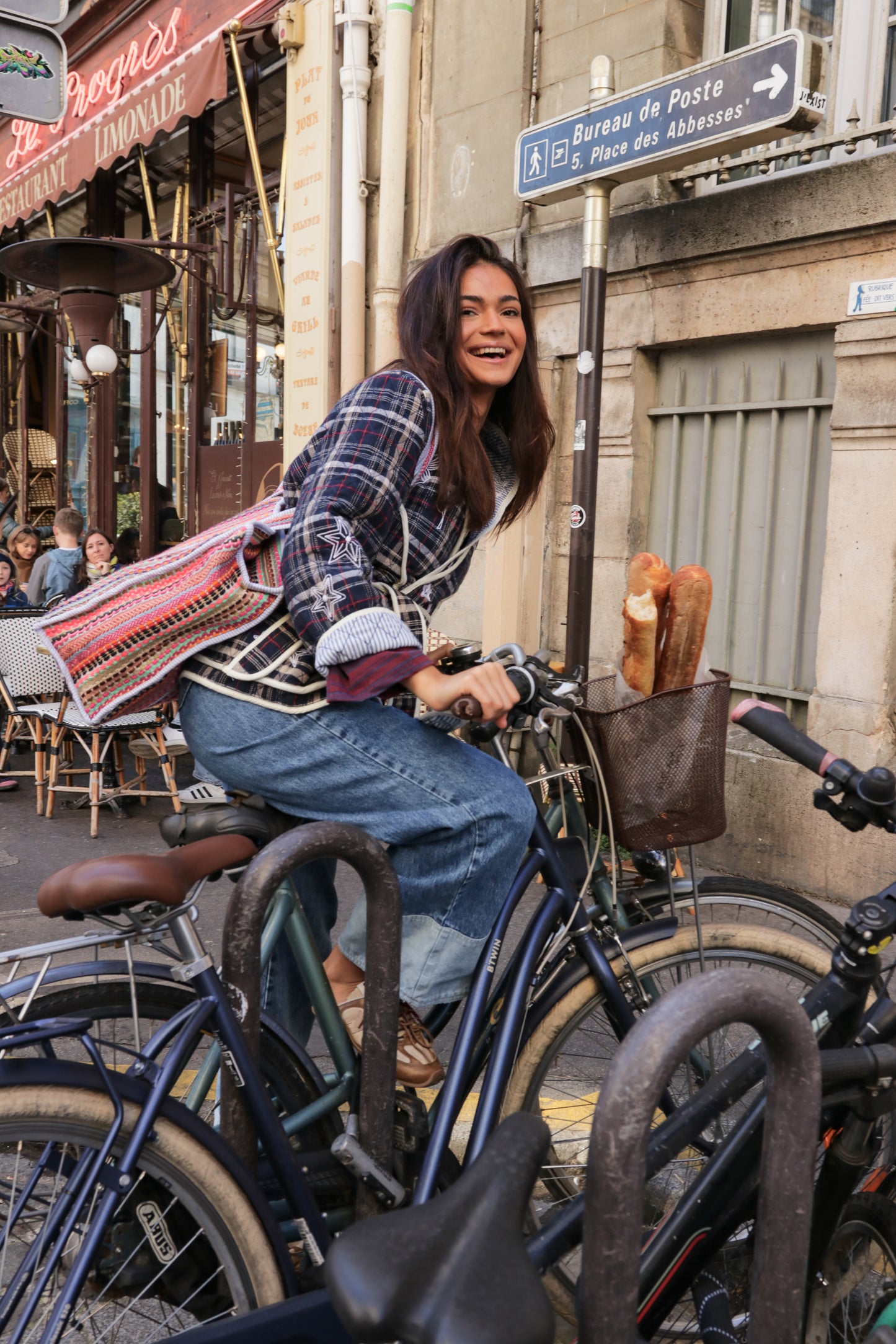 Veste matelassée à carreaux Starry