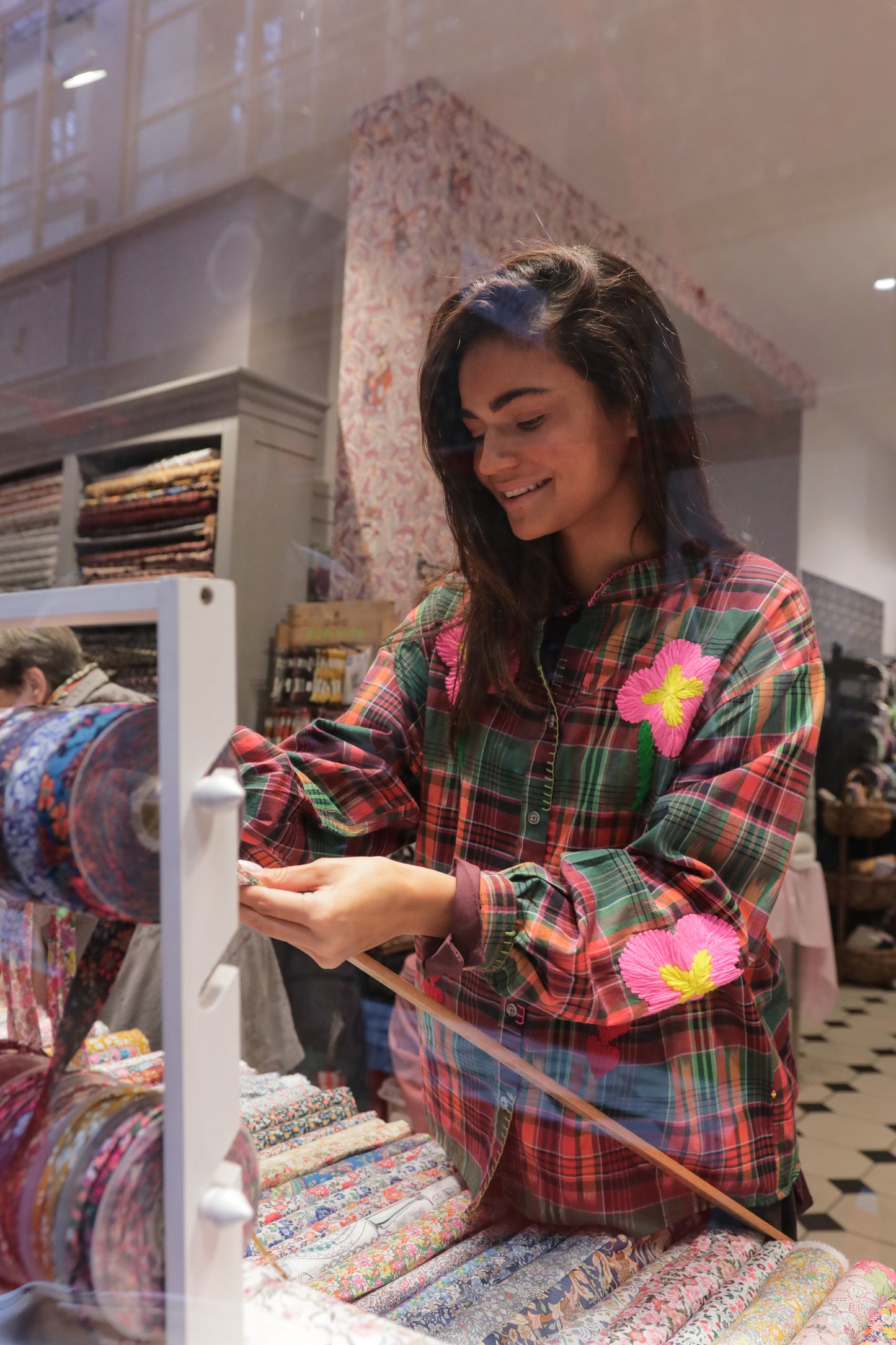 Chemise Patchwork Fleurs