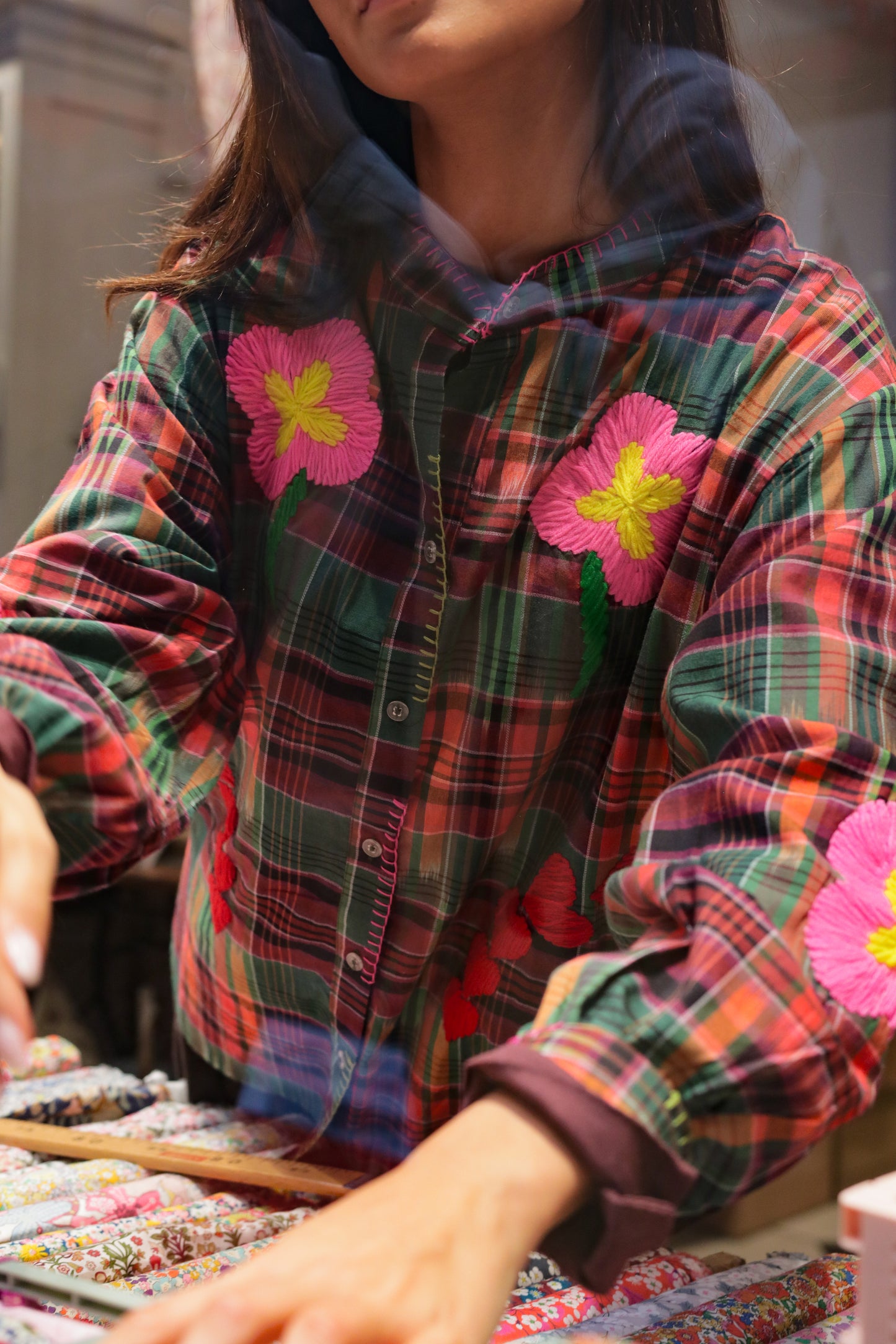 Chemise Patchwork Fleurs